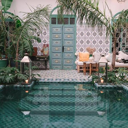 马拉喀什摩洛哥传统庭院住宅酒店 外观 照片